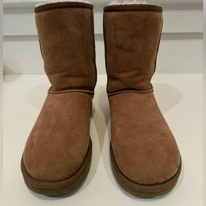 UGG Cream Shearling Lined Boots